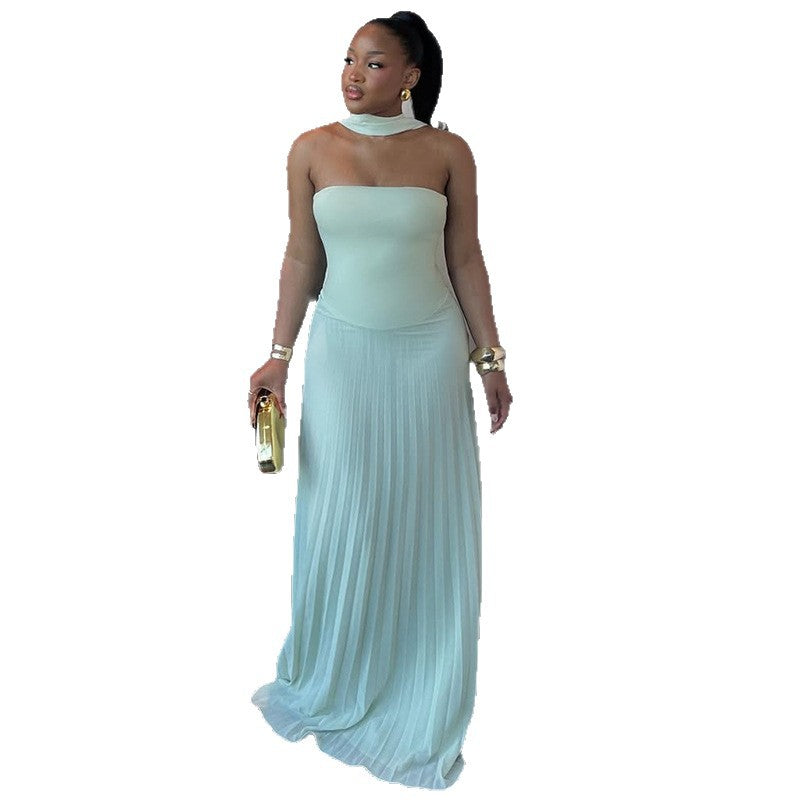 Women's Sweet Fresh Tube High Waist Slimming Dresses