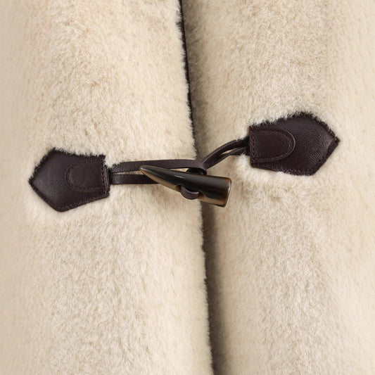 Women's Versatile Bends Hitches Ornament Artificial Fur Jackets