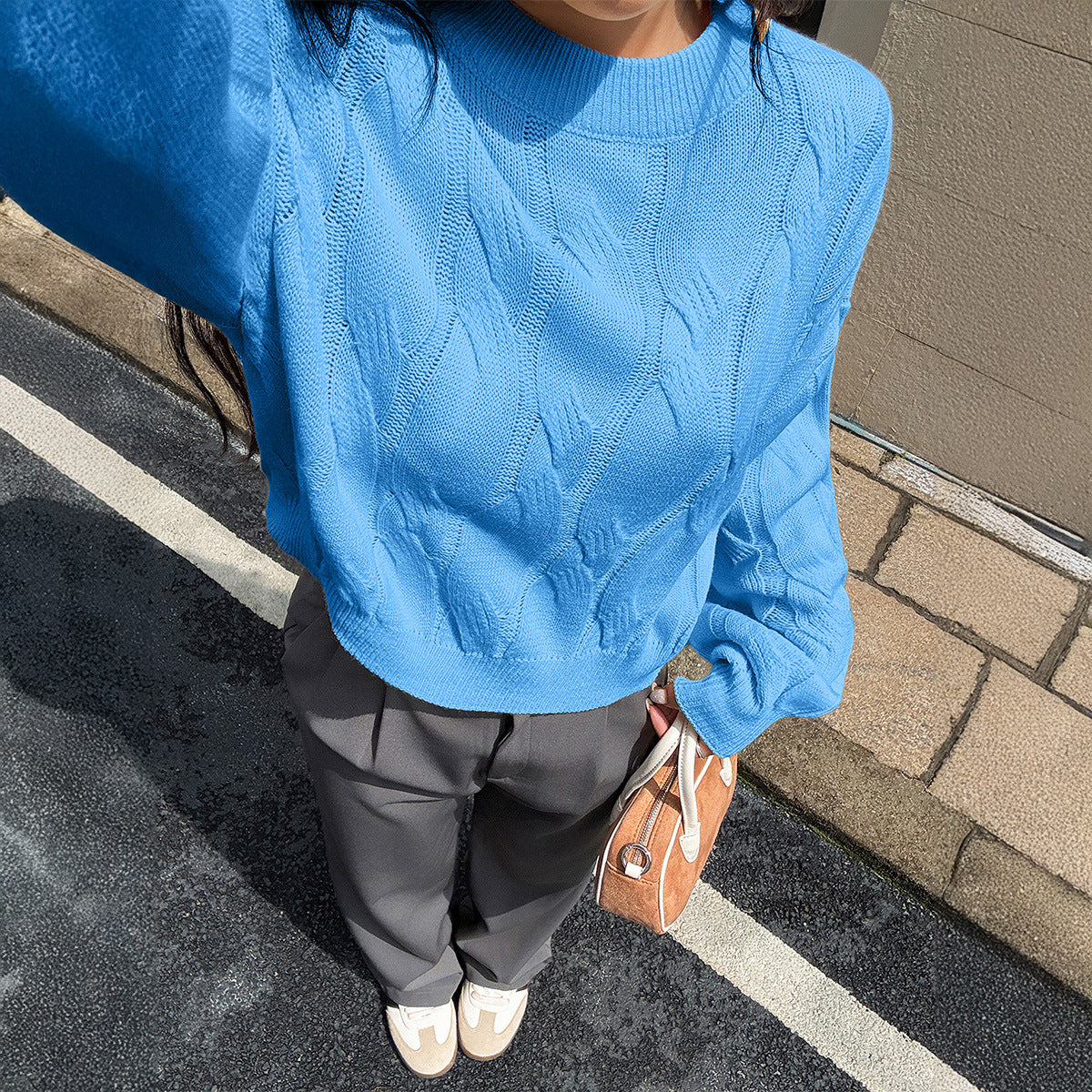 Women's Casual Simple Style Long Sleeve Bottoming Clothing