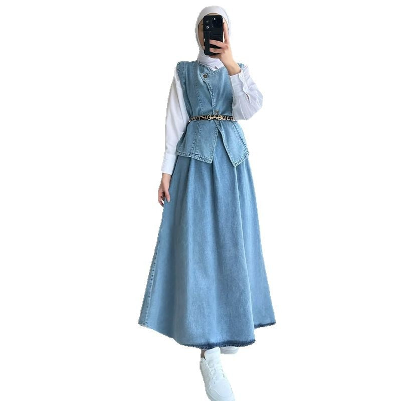 Women's Temperament Leisure Shirt Inner Match Sleeveless Suits