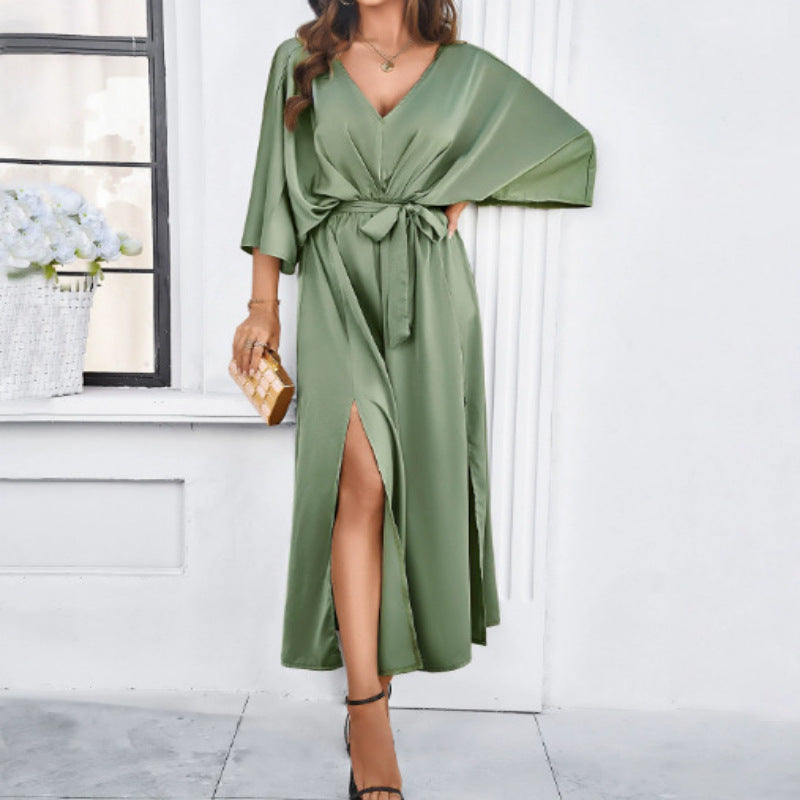 Women's Elegant Sexy High Waist Loose Dress