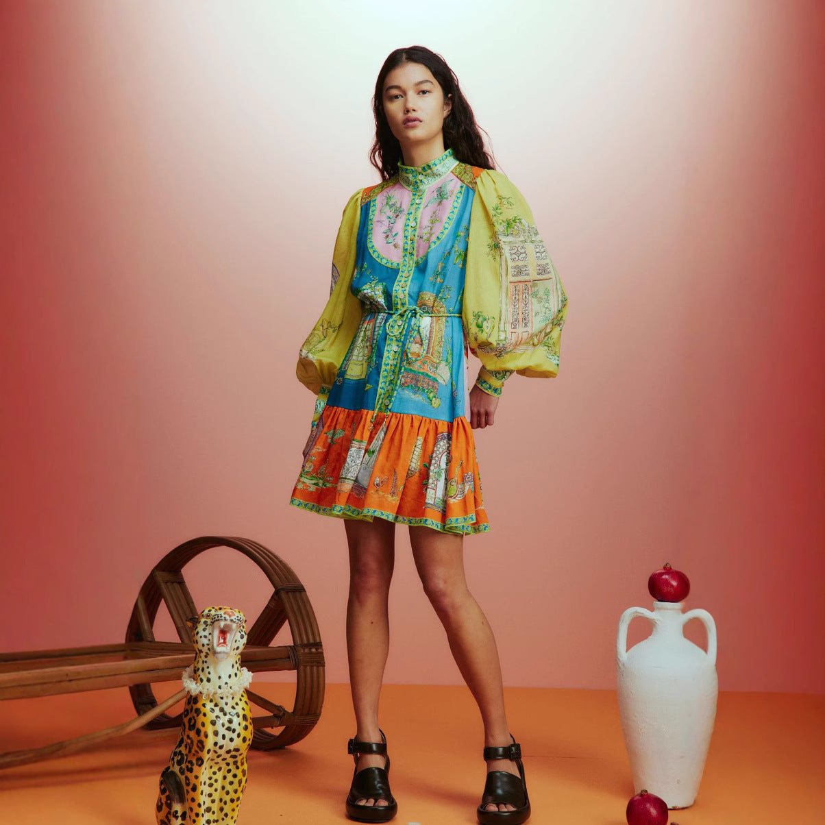 Casual Fashion Linen Shirt Temperament Wild Dress