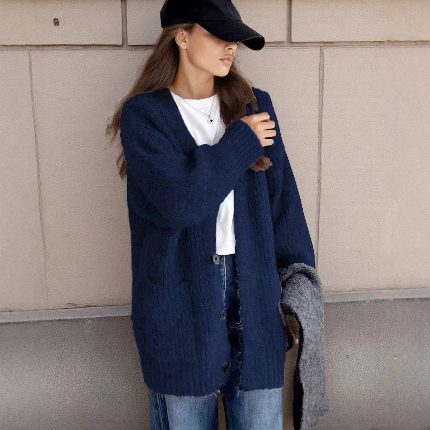 Women's Innovative Durable Trendy Faux Alpaca Sweaters
