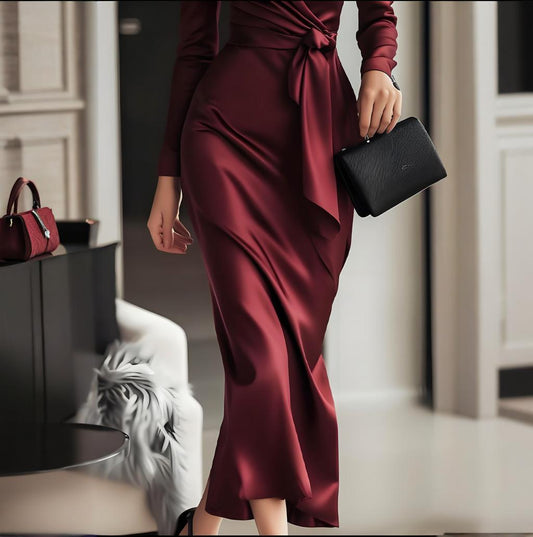 Women's Sexy High Waist Long Dress Dresses