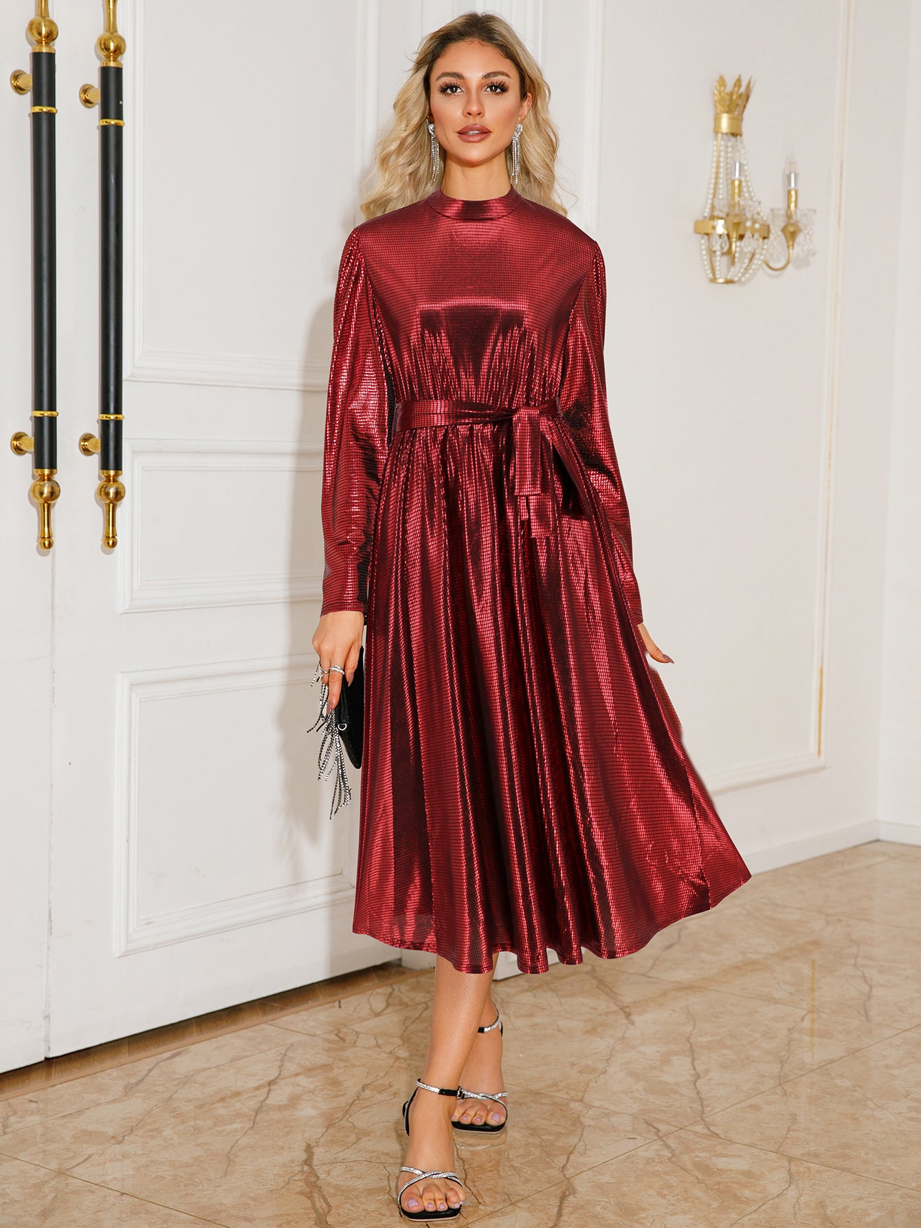 Women's Dress Long Sleeve Banquet Formal Dresses