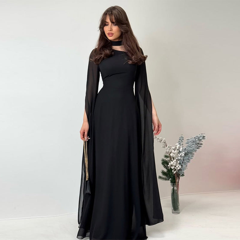 Women's Sexy Slimming Graceful Long Sleeve Dress Dresses