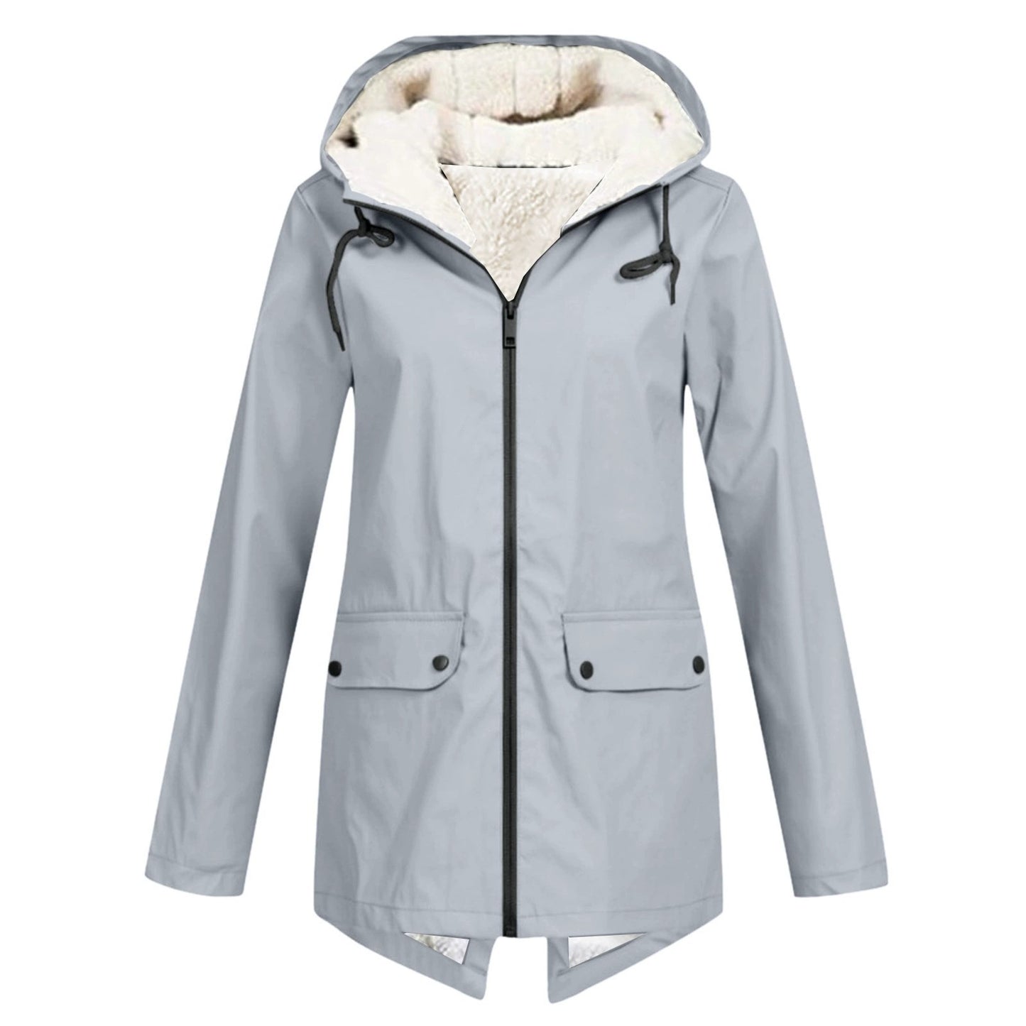 Casual Fleece Outdoor Mountaineering Hooded Waterproof Coats