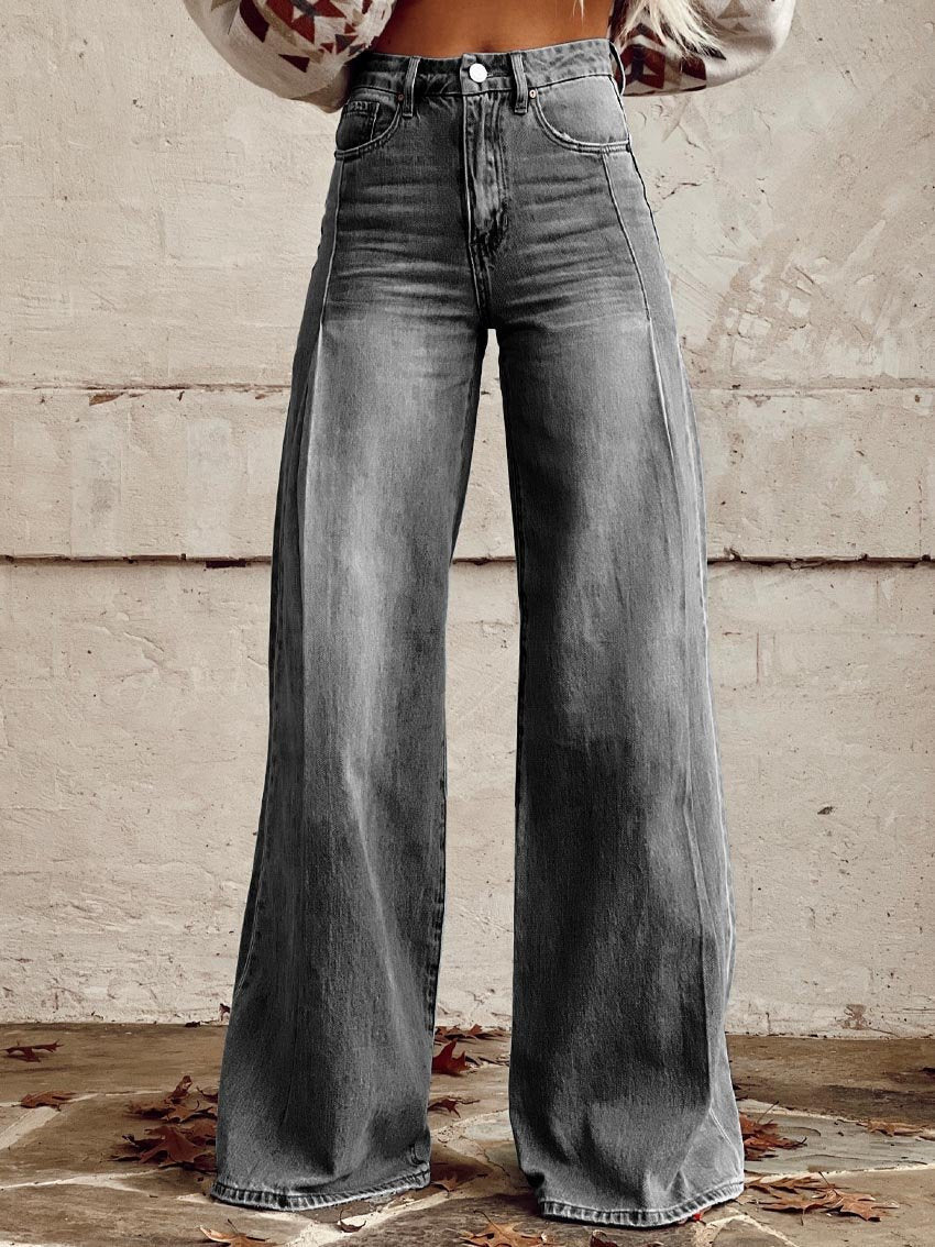 Women's Slouchy Classic Casual Thin Trousers Jeans