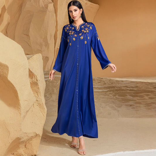 Dream Blue Saudi Arabia Diamond Dress Dresses