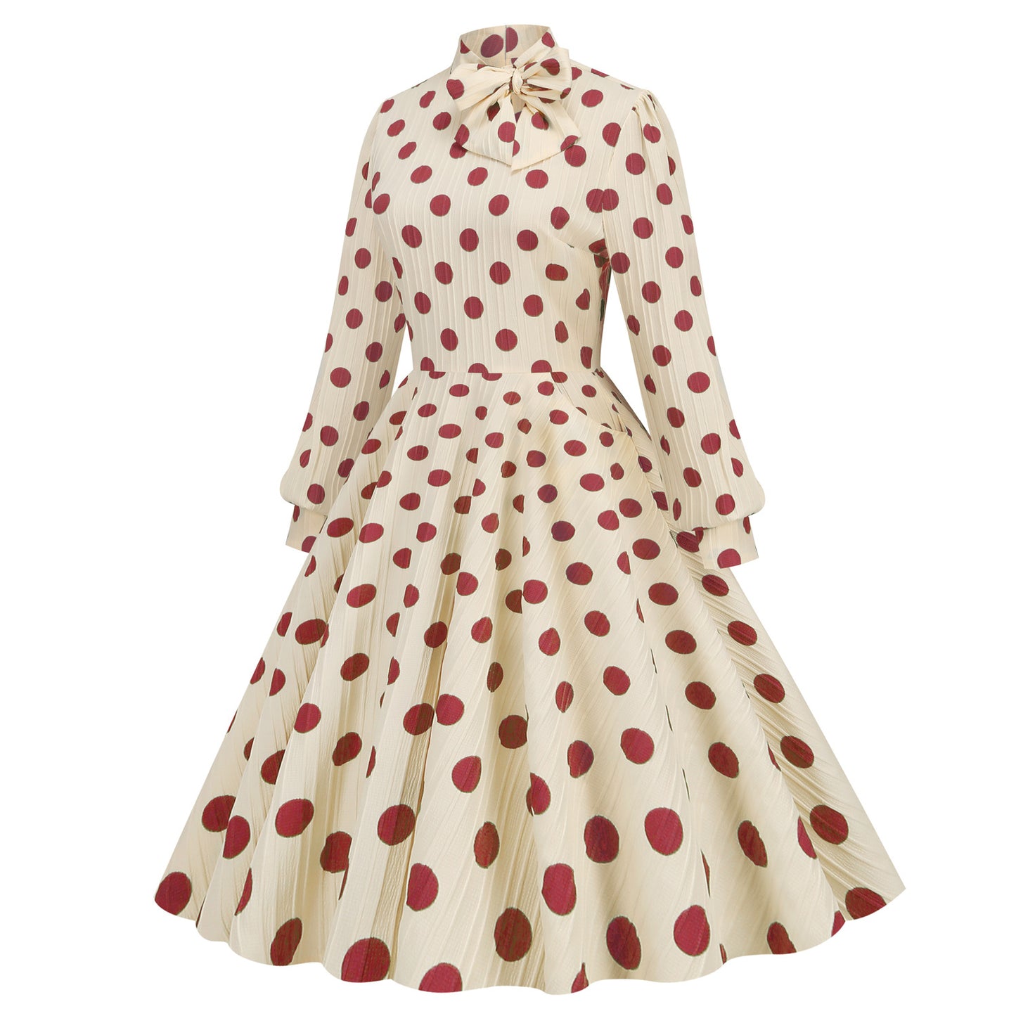 Hepburn Style Vacation Banquet Dress Large Dresses