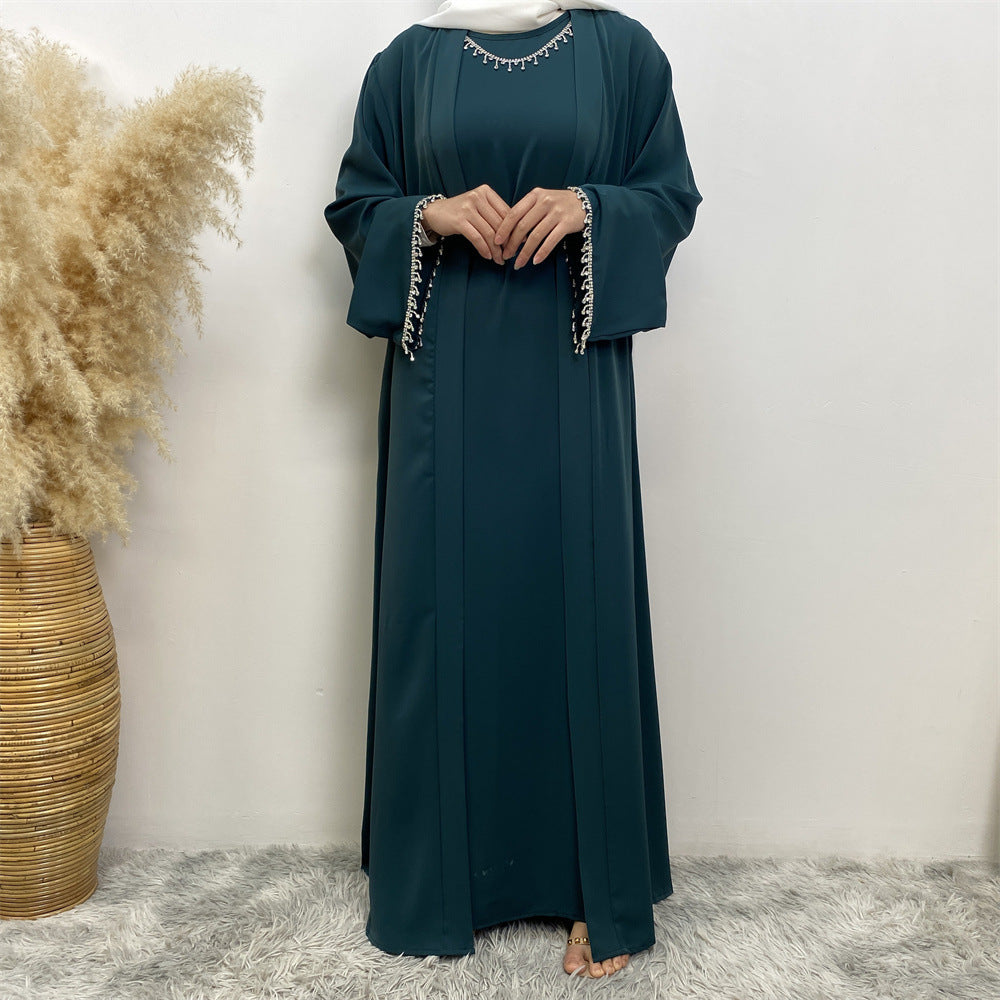 Fashion Versatile Creative Sleeveless Dress Muslim Suits