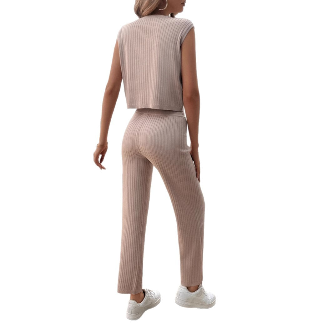 Women's Leisure Vacation Slim Fit Sleeve Shorts