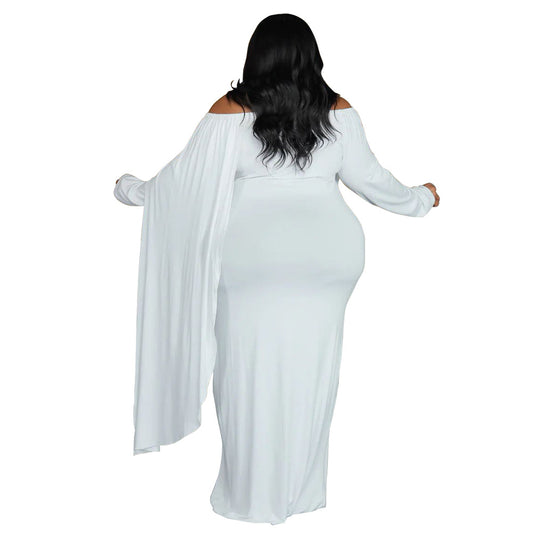 Women's Long Sleeve Pleated Tight Dress Dresses