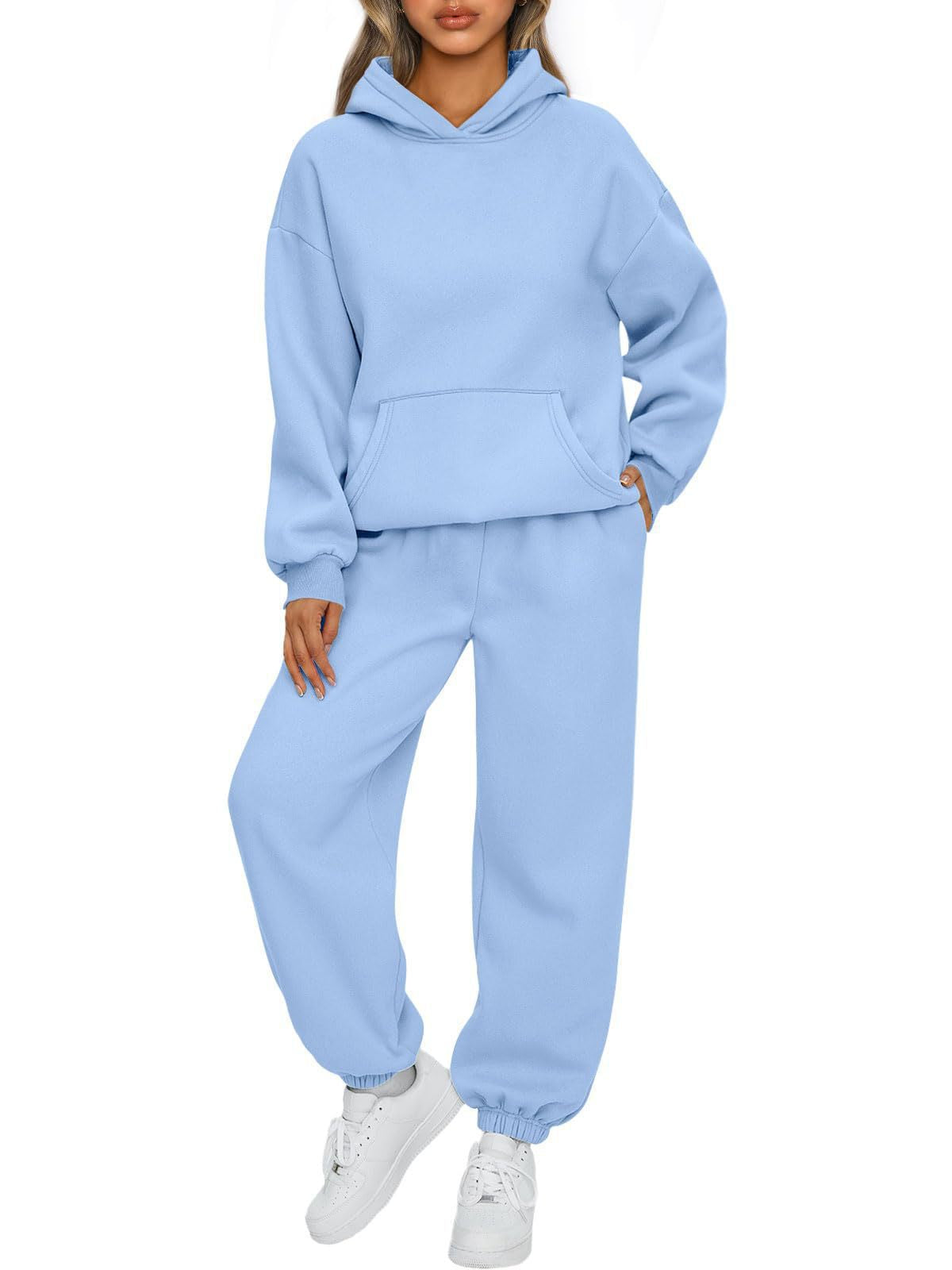 Versatile Elegant Women's Version Hooded Sport Fashion Casual Suit
