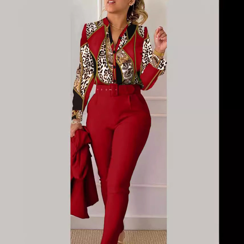 Women's Fresh Polyester Long Sleeve Fashion Casual Suits