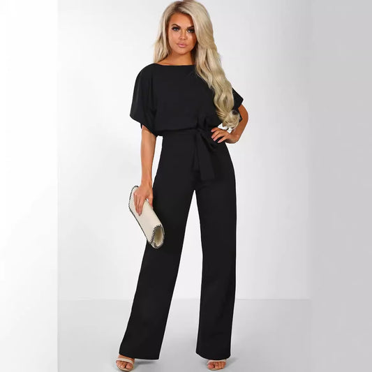Women's Durable Popular Fashion Button Short-sleeved Pants