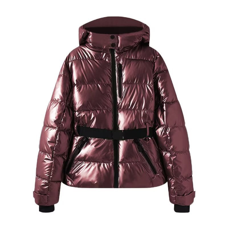 Women's Skiing Series Fashionable Down Cotton Coats