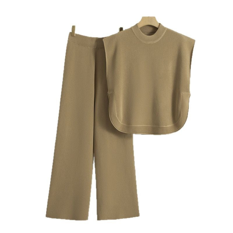 Women's Set Summer Elegance Sleeveless Trousers Two-piece Fashion Casual Suit