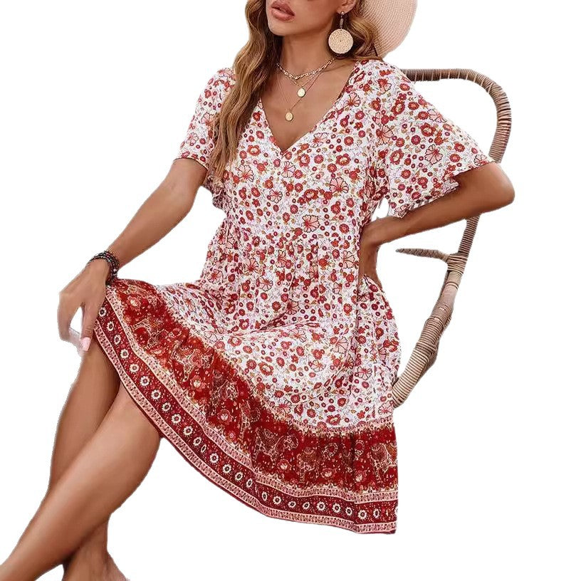 Fashion Cool Attractive Printed For Woman Dress