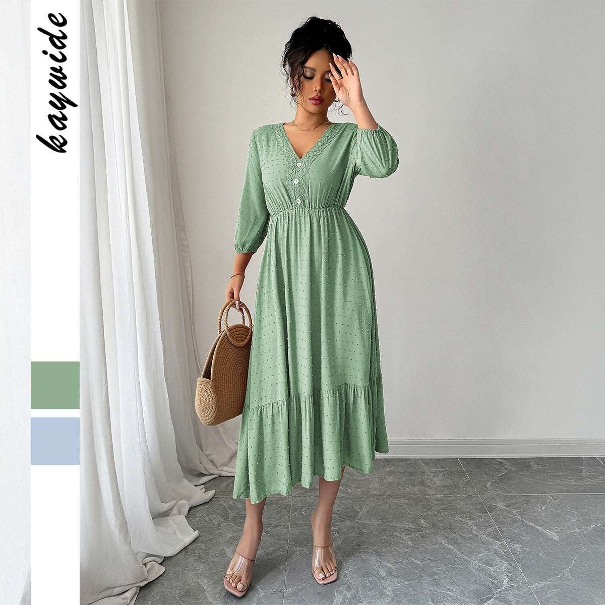 Comfortable Women's Casual Holiday Fashion Long Dress
