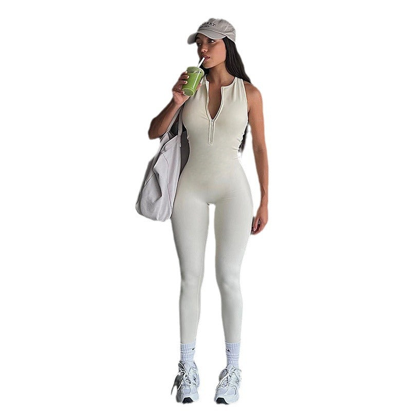 Sports Yoga Female Hot Sexy Elastic Jumpsuits