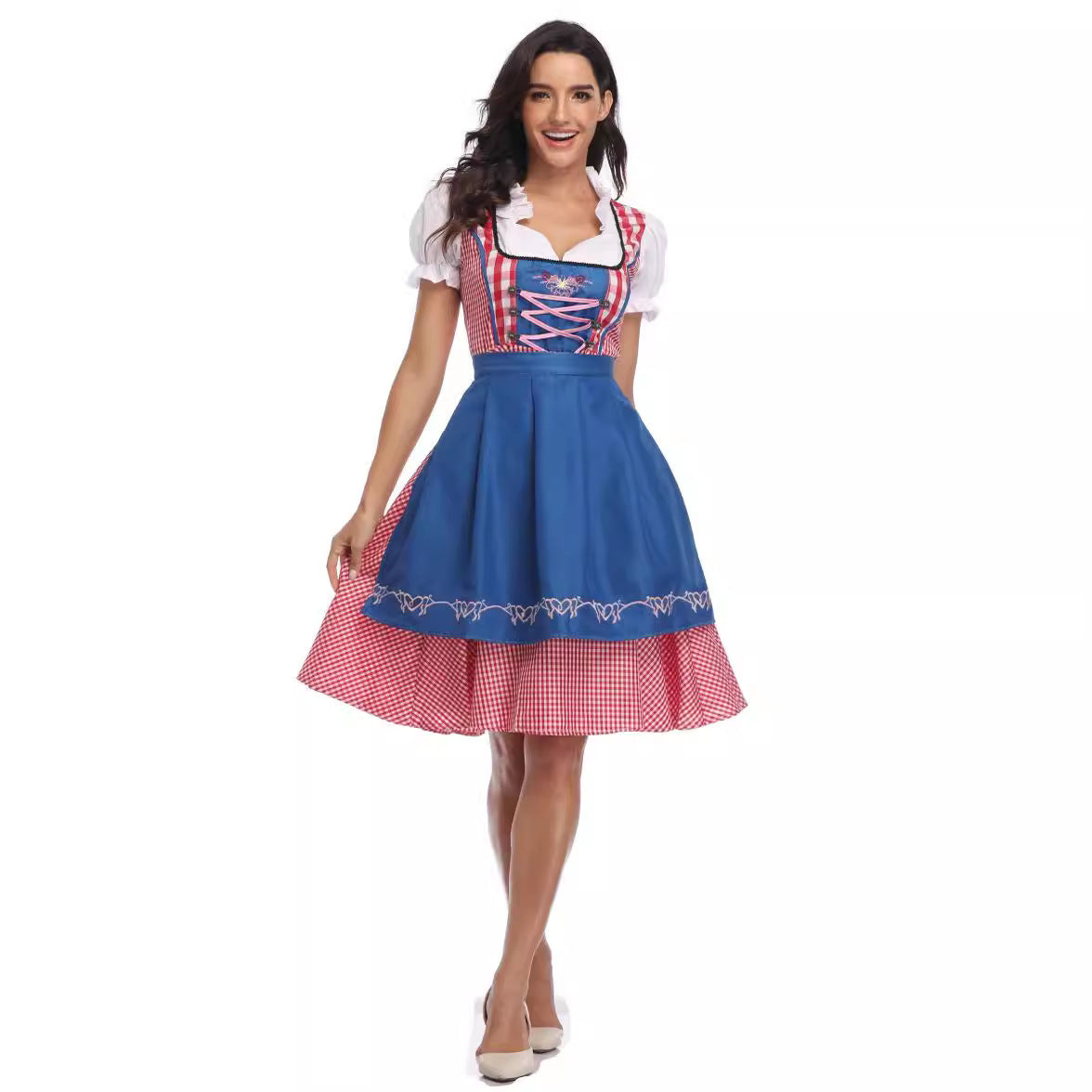 Festival Ethnic Style Banquet Activity Maid Clothing