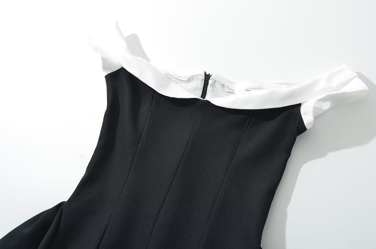 Women's Fashion Sexy Tube Niche Color-matching Dress Dresses