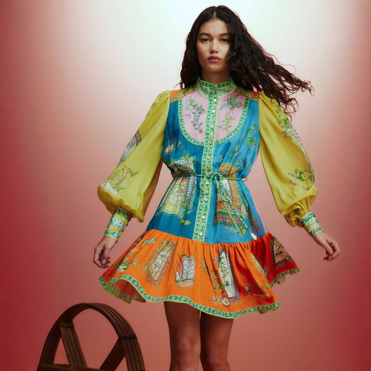 Casual Fashion Linen Shirt Temperament Wild Dress