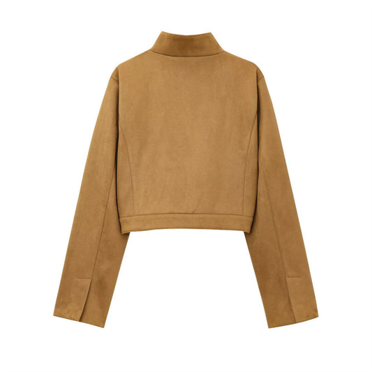 Classy Fashion Street Casual Stand-up Collar Coats