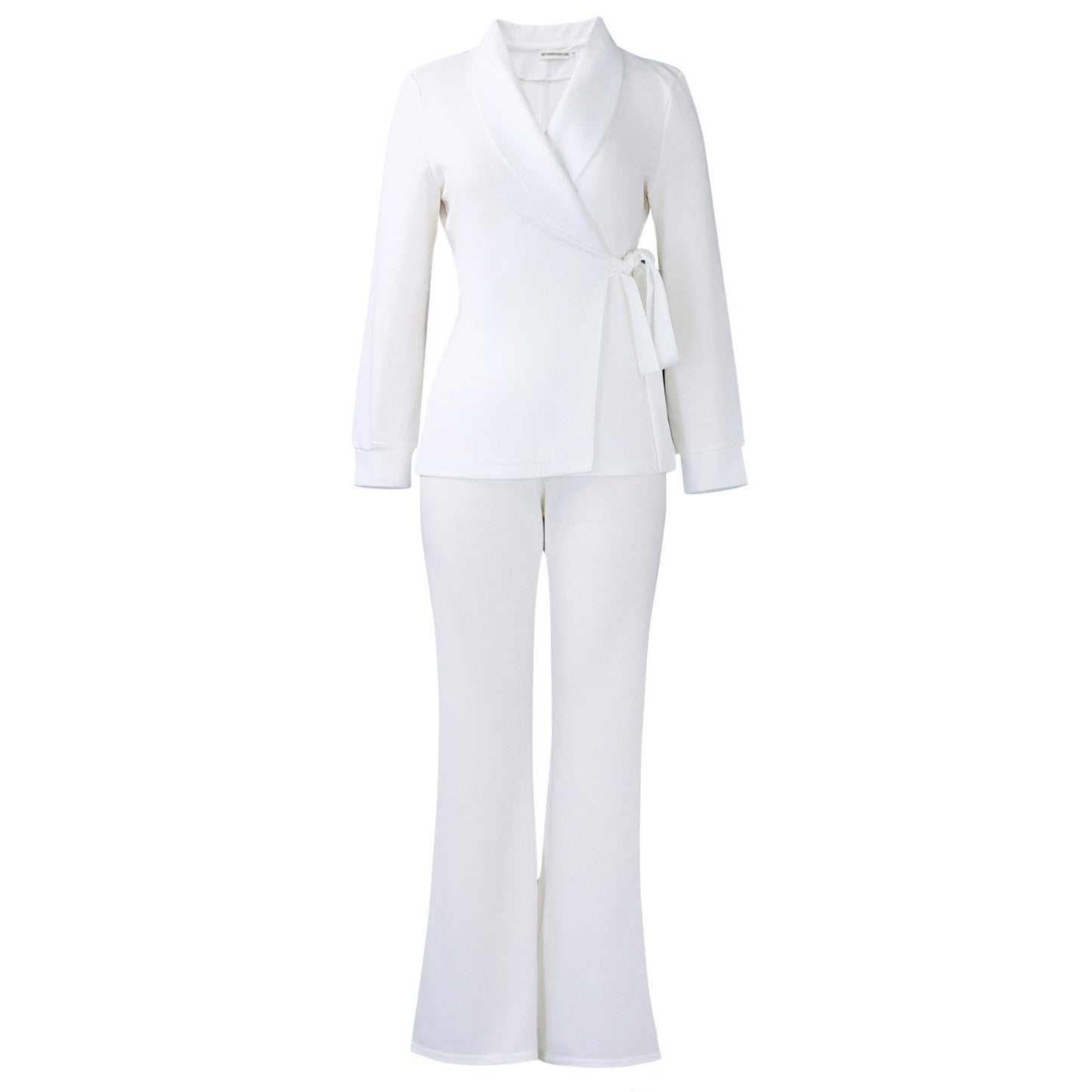 Versatile Women's Temperament Bandage Trousers Two-piece Coats