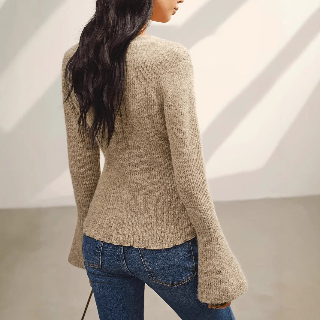 Slim Fit Elegant Casual Temperament Wild Women's Sweater