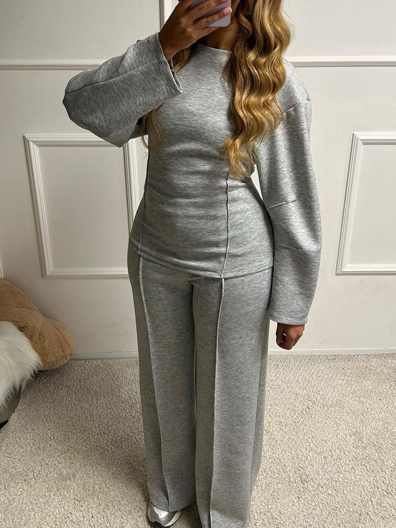 Cool Classic Women's T-shirt Trousers Two-piece Fashion Casual Suit