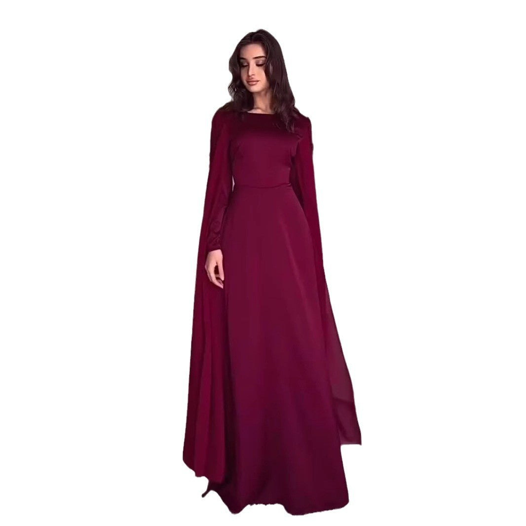 Autumn Stylish Temperament Long Sleeves Design Dresses