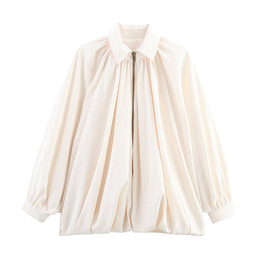 Women's Summer Street Fashion Loose Tent Blouses