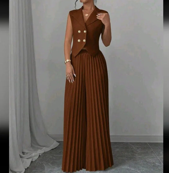 Women's Elegant Cool Durable Fashion Pleated Suits
