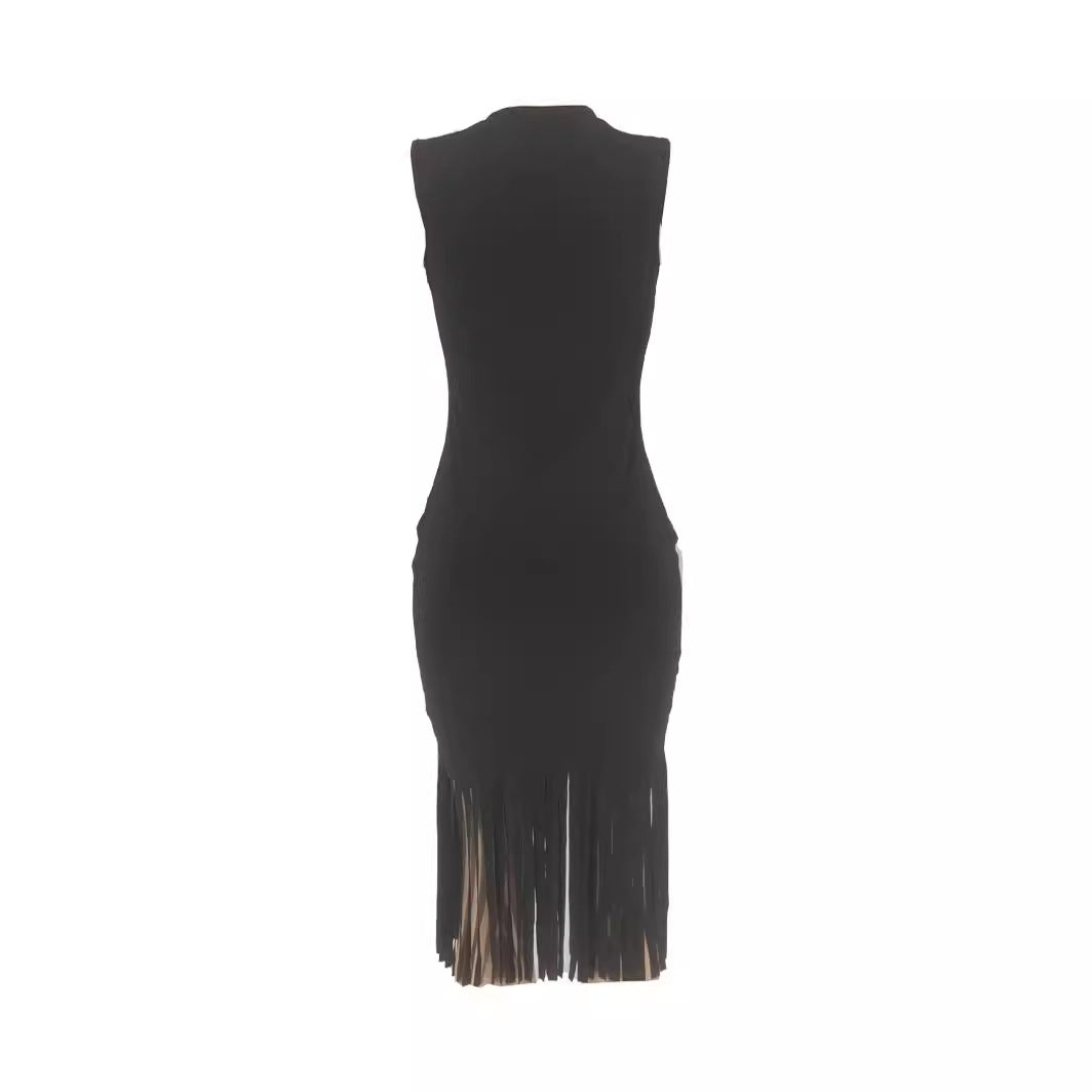 Attractive Pretty Charming Innovative Women's Tassel Dress