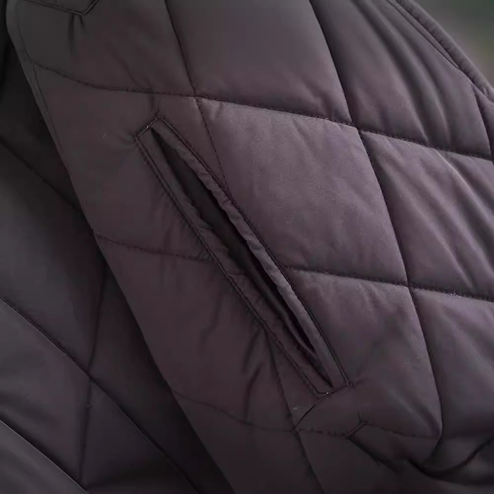 Women's Autumn Hooded Home Leisure Loose Cotton Coats