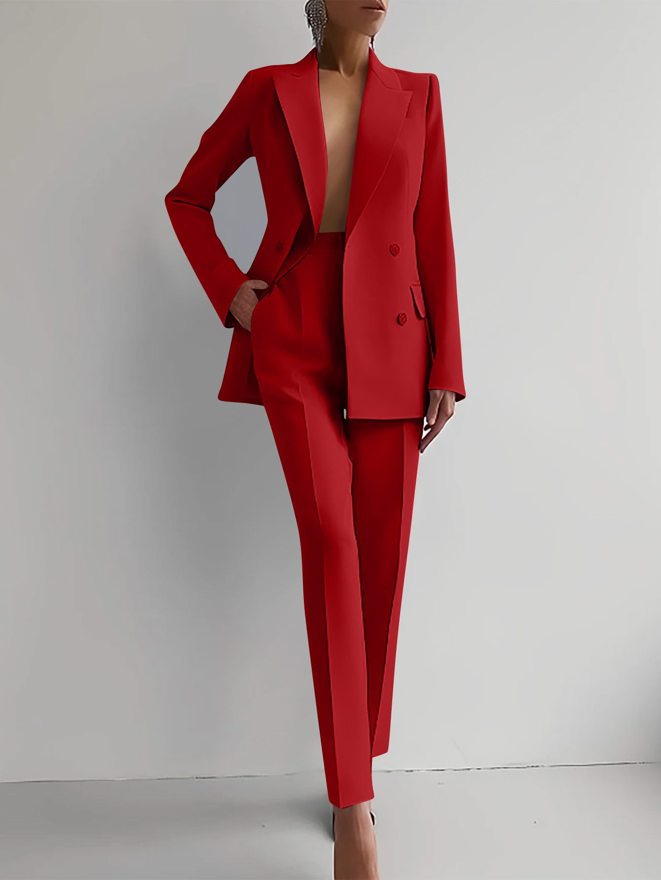 Women's Spring Fashion Casual Business Attire Suits