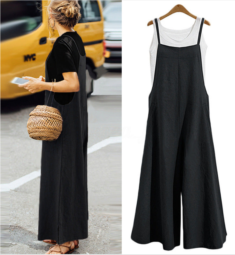 Women's Attractive Trendy Loose One-piece Casual Pants