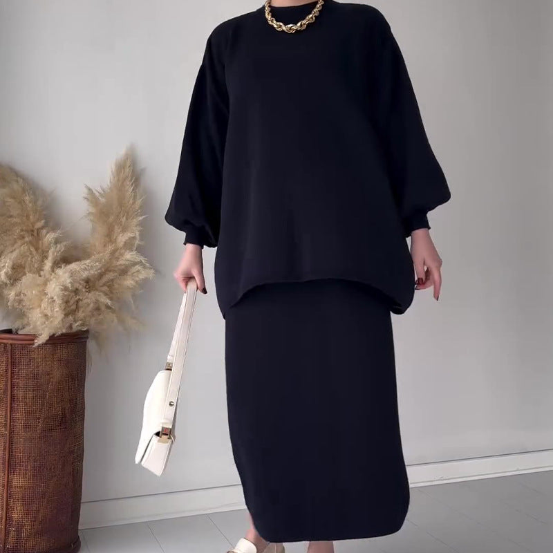 Autumn Solid Color Loose-fitting Versatile Casual Suits