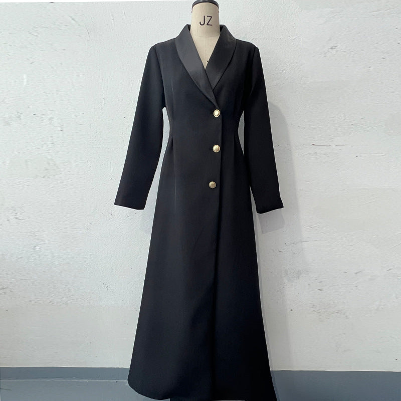 Designer Model Graceful Personality Casual Long Coats