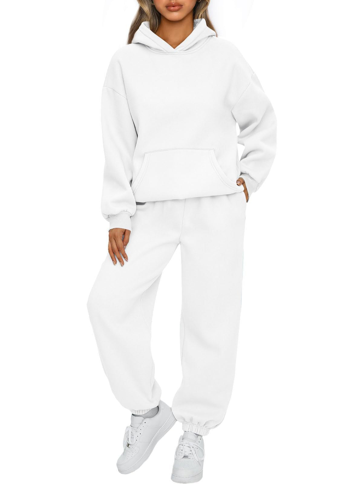 Versatile Elegant Women's Version Hooded Sport Fashion Casual Suit