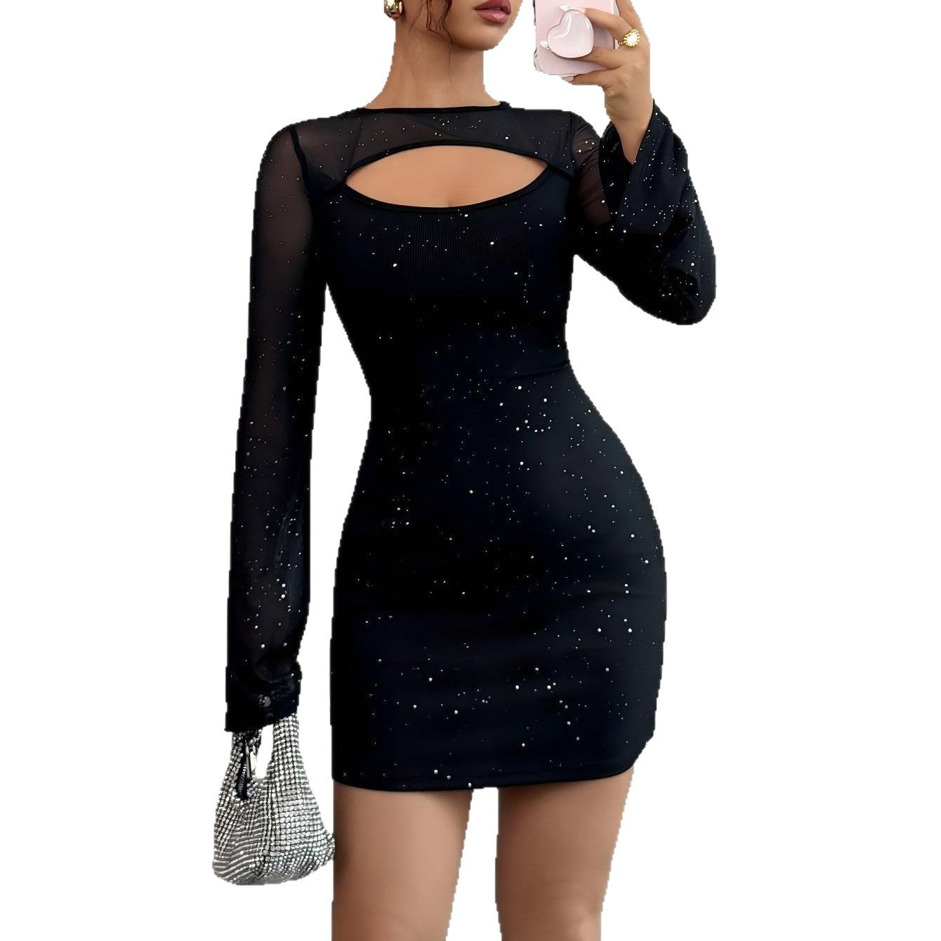 Women's Source Simple Fashion Style Shawl Long Dress