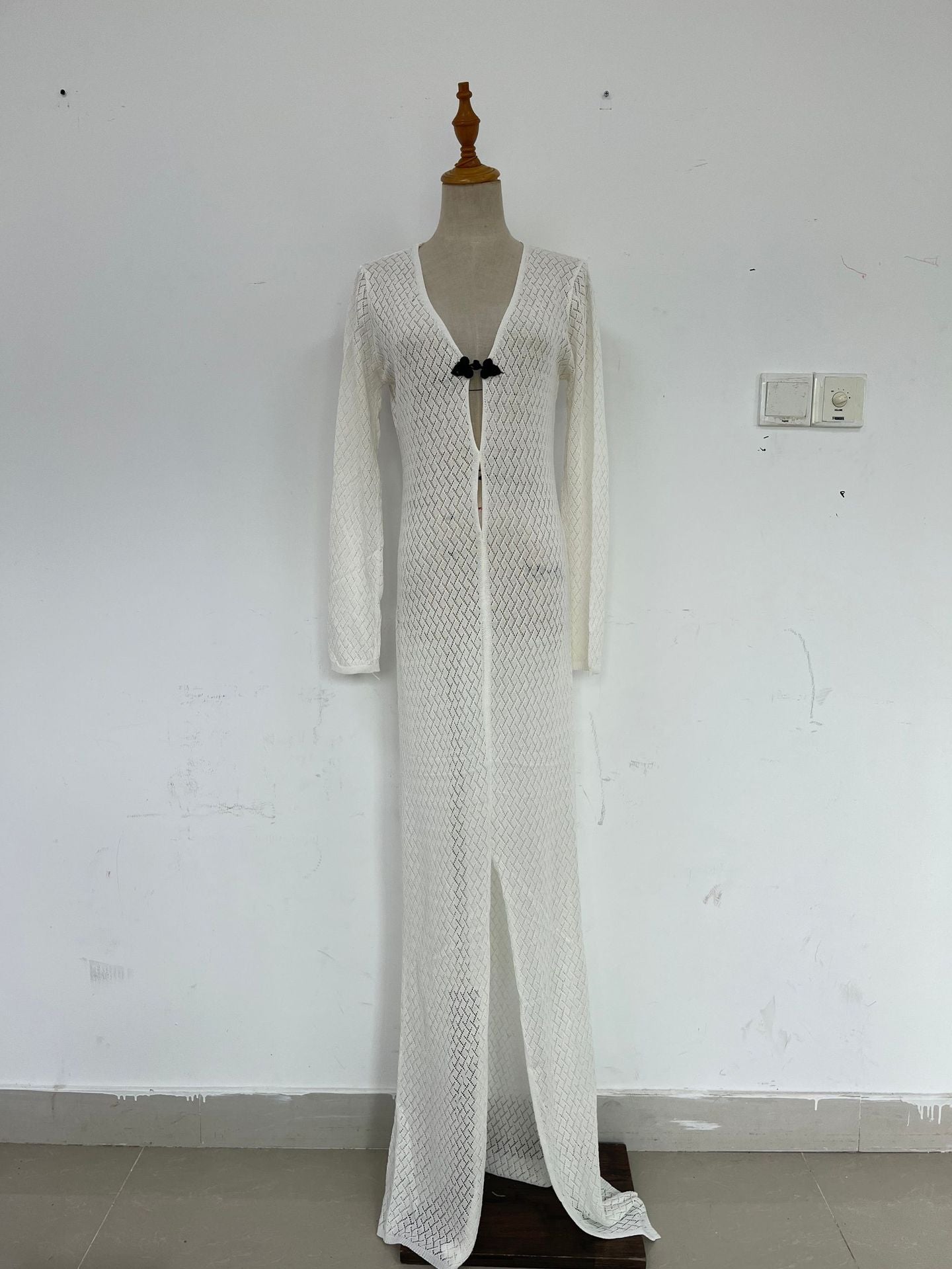 Women's Split Dress Beach Cover-up Long Mopping Dresses