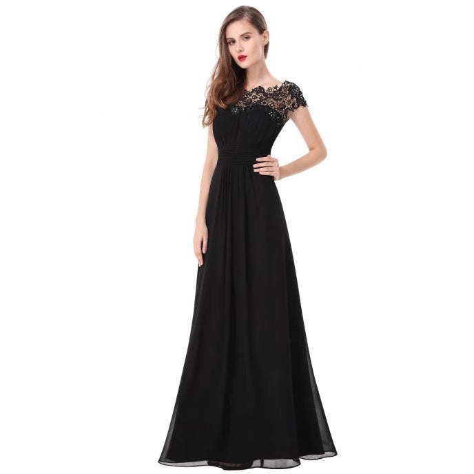 Women's Slouchy Summer Dress Lace Bridesmaid Wedding Dresses