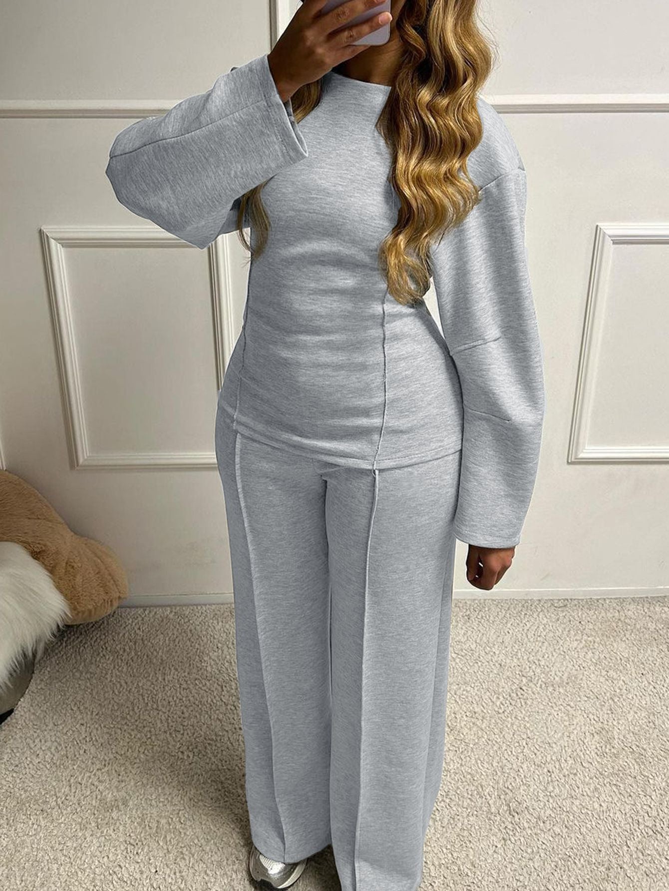 Cool Classic Women's T-shirt Trousers Two-piece Fashion Casual Suit