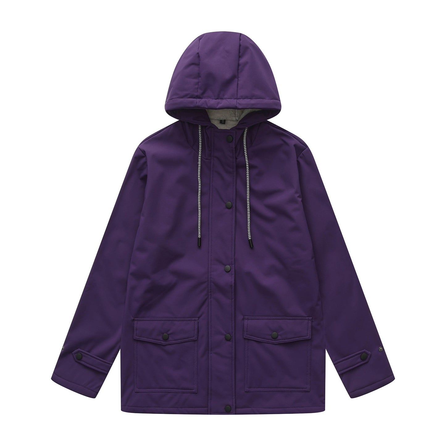 Women's Anorak Composite Fleece-lined Waterproof Long Sleeve Coats
