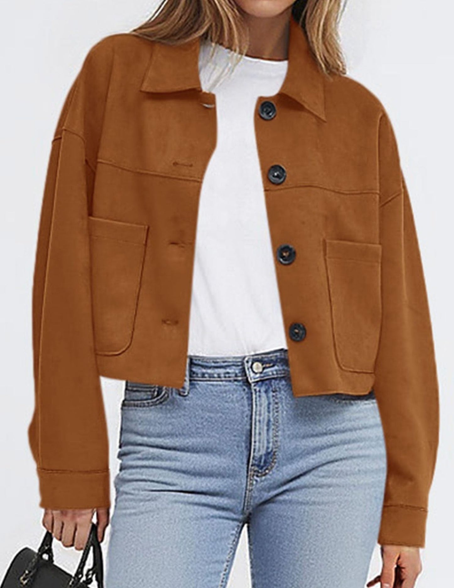 Women's Winter Suede Casual Lightweight Autumn Fashion Coats