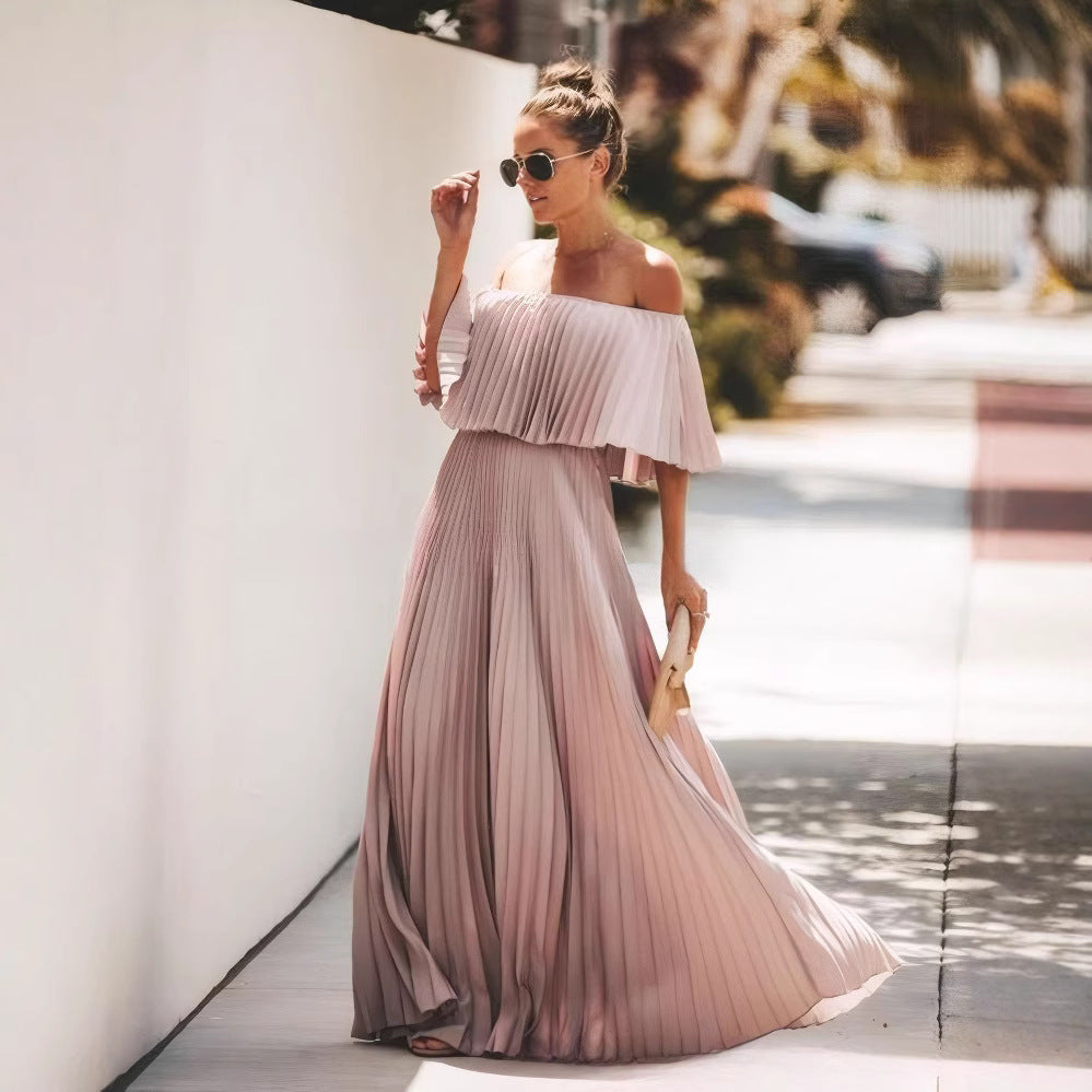 Women's Summer Beach Mop Large Swing Skirts