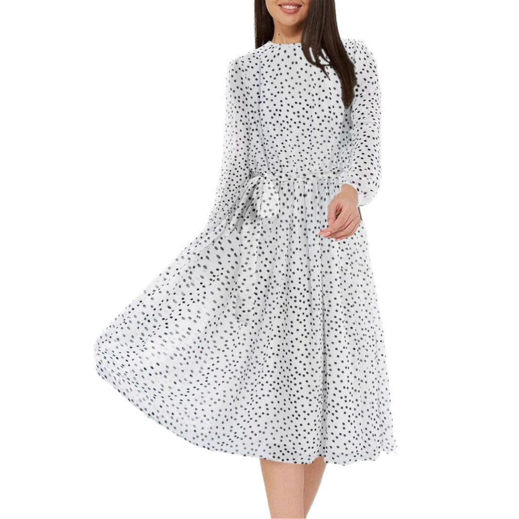 Women's Holiday Casual Floral Dress For Dresses